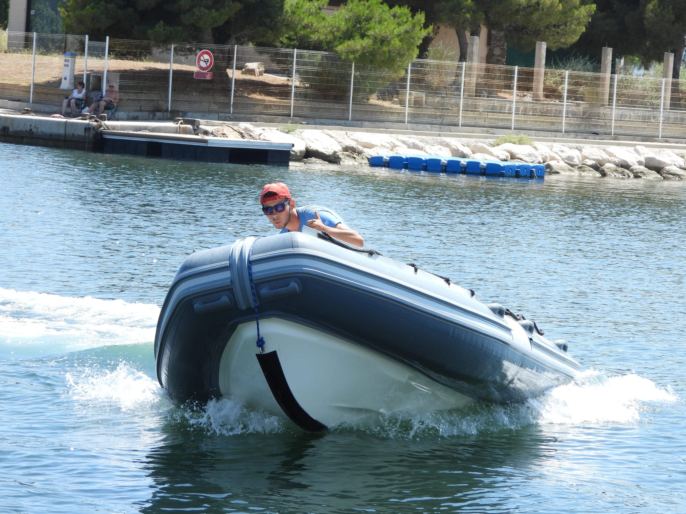 navigation — sortie en mer